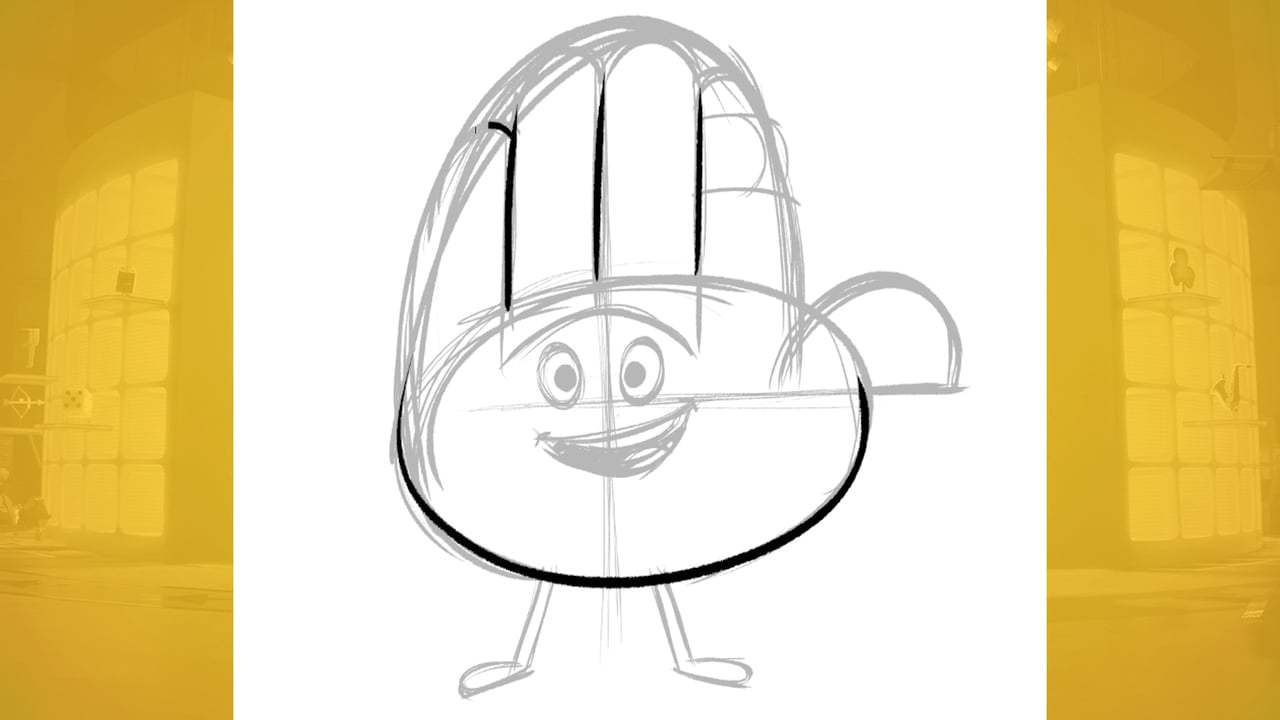 The Emoji Movie Featurette - How to Draw Hi 5 (2017) Screen Capture #4