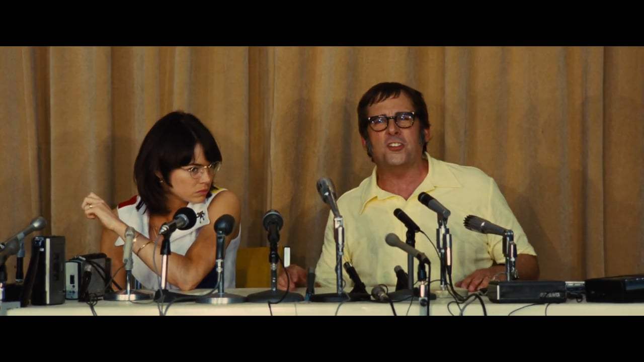 Battle of the Sexes (2017) - Press Conference Screen Capture #2