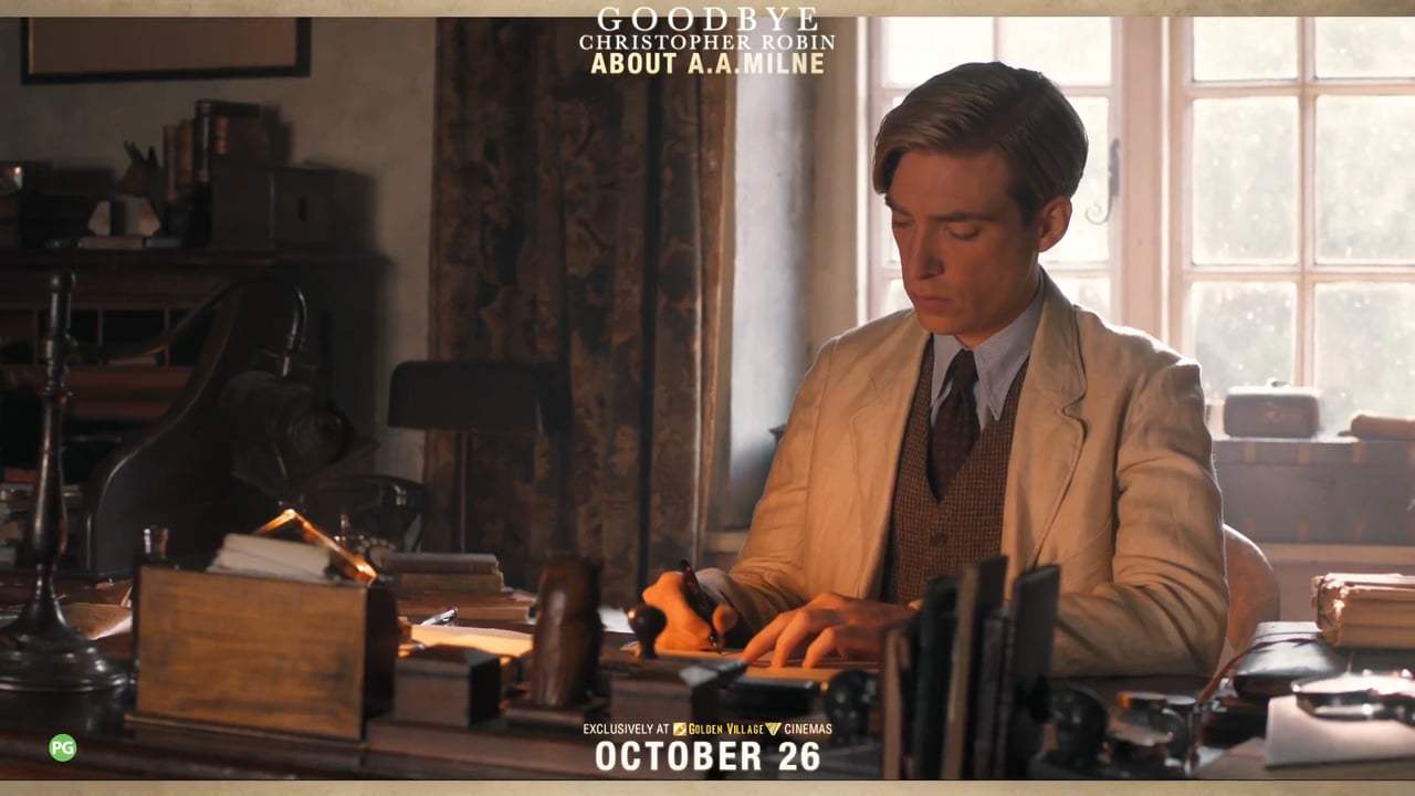 Goodbye Christopher Robin Featurette - A.A. Milne (2017) Screen Capture #1