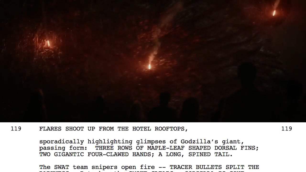 Godzilla Featurette - From Script to Screen: Tidal Wave Scene (2014) Screen Capture #4