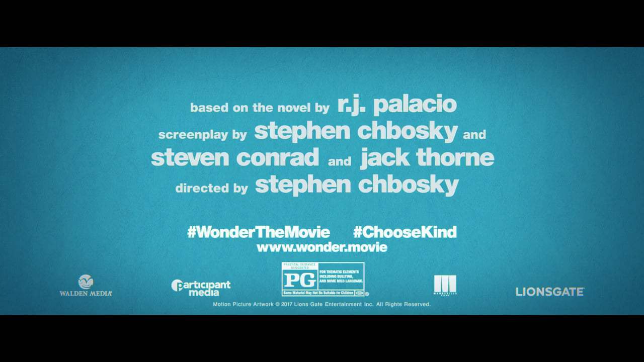 Wonder Featurette - Kindness (2017) Screen Capture #4