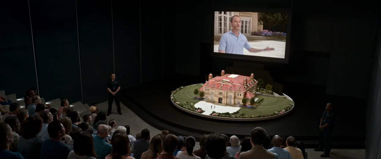 Downsizing (2017) - Sales Pitch Screen Capture #1