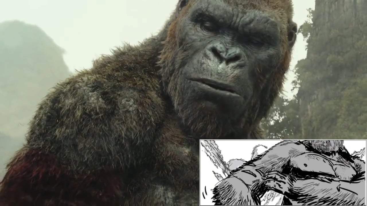 Kong: Skull Island Featurette - From Script to Screen: Kong vs Squid (2017) Screen Capture #2