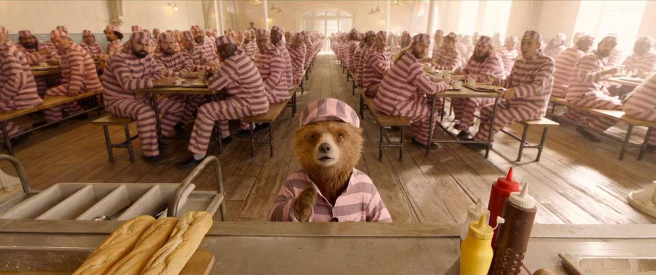 Paddington 2 (2018) - Prison Canteen Screen Capture #1