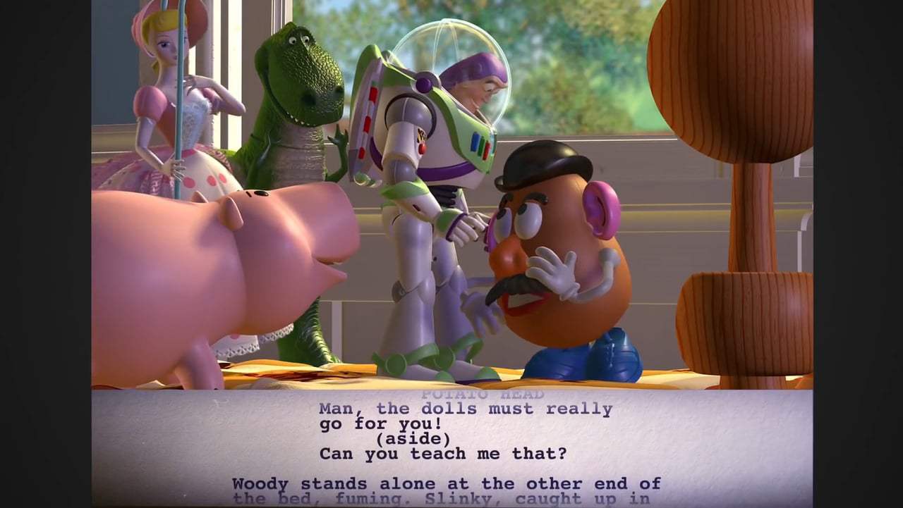 Toy Story Featurette - From Script to Screen: Can Fly (1995) Screen Capture #4