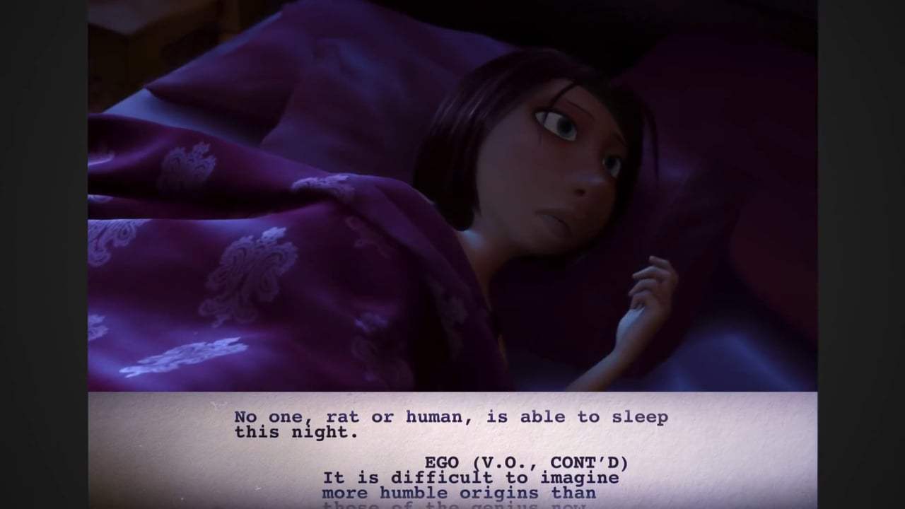 Ratatouille Featurette - From Script to Screen: Anton Ego Tastes Ratatouille (2007) Screen Capture #4