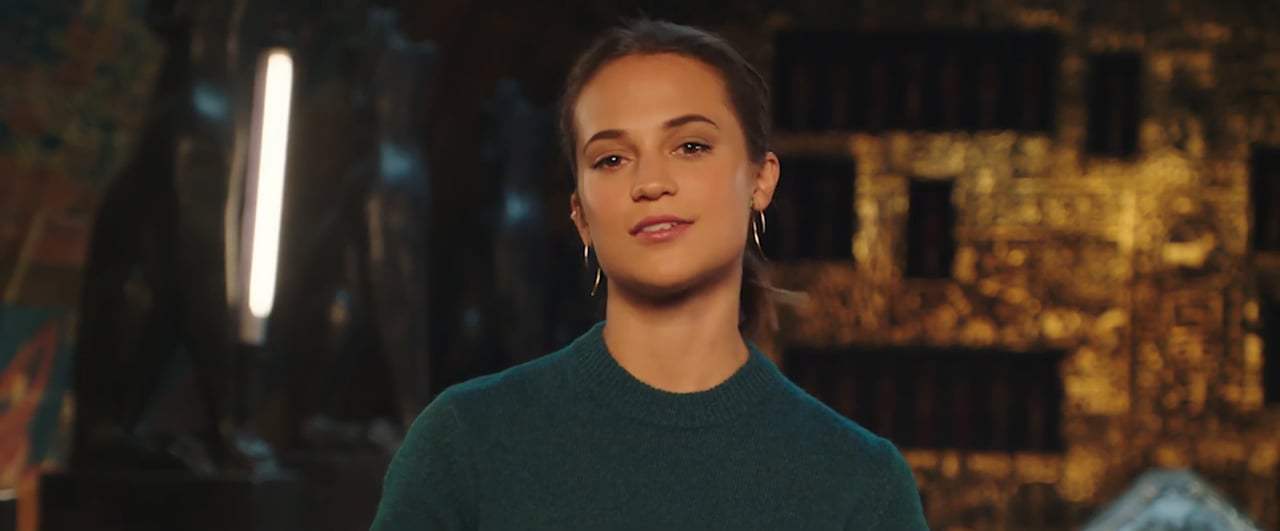 Tomb Raider Featurette - Alicia Vikander (2018) Screen Capture #1