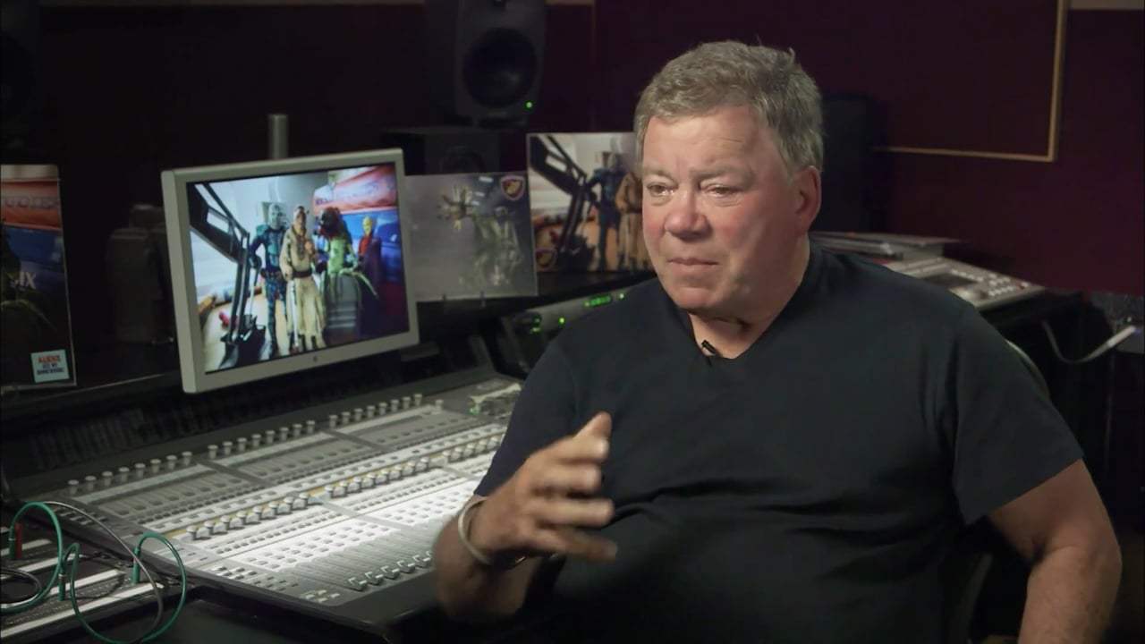 Aliens Ate My Homework Featurette - William Shatner (2018) Screen Capture #3
