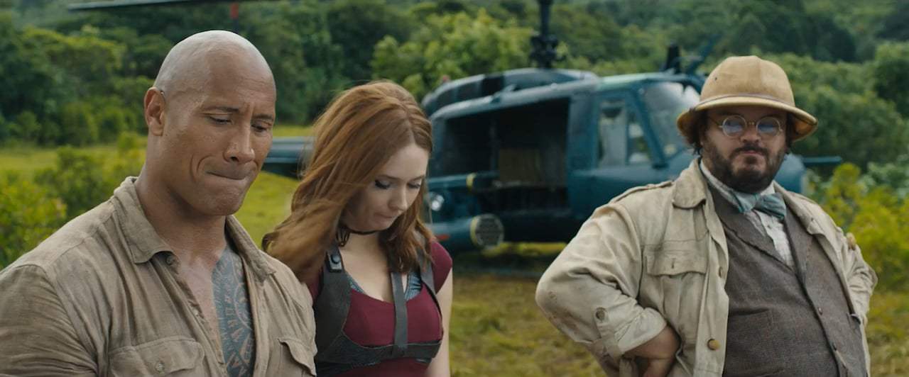 Jumanji: Welcome to the Jungle Featurette - Blooper Reel (2017) Screen Capture #1