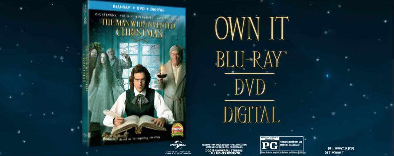The Man Who Invented Christmas TV Spot - Own It (2017) Screen Capture #4