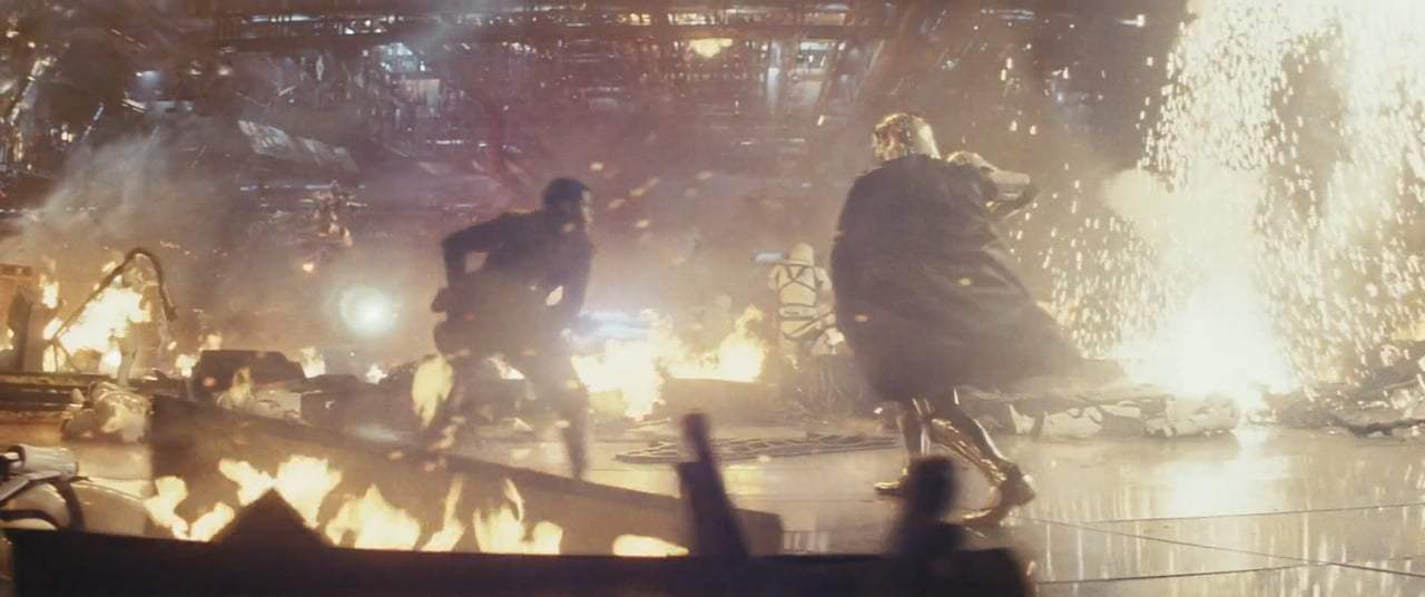 Star Wars: Episode VIII - The Last Jedi Finn vs Phasma (2017) Screen Capture #2