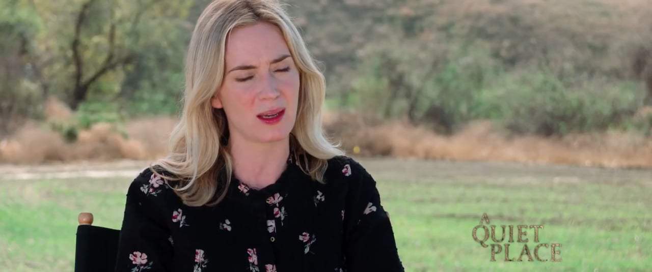 A Quiet Place Featurette - Emily Blunt (2018) Screen Capture #3