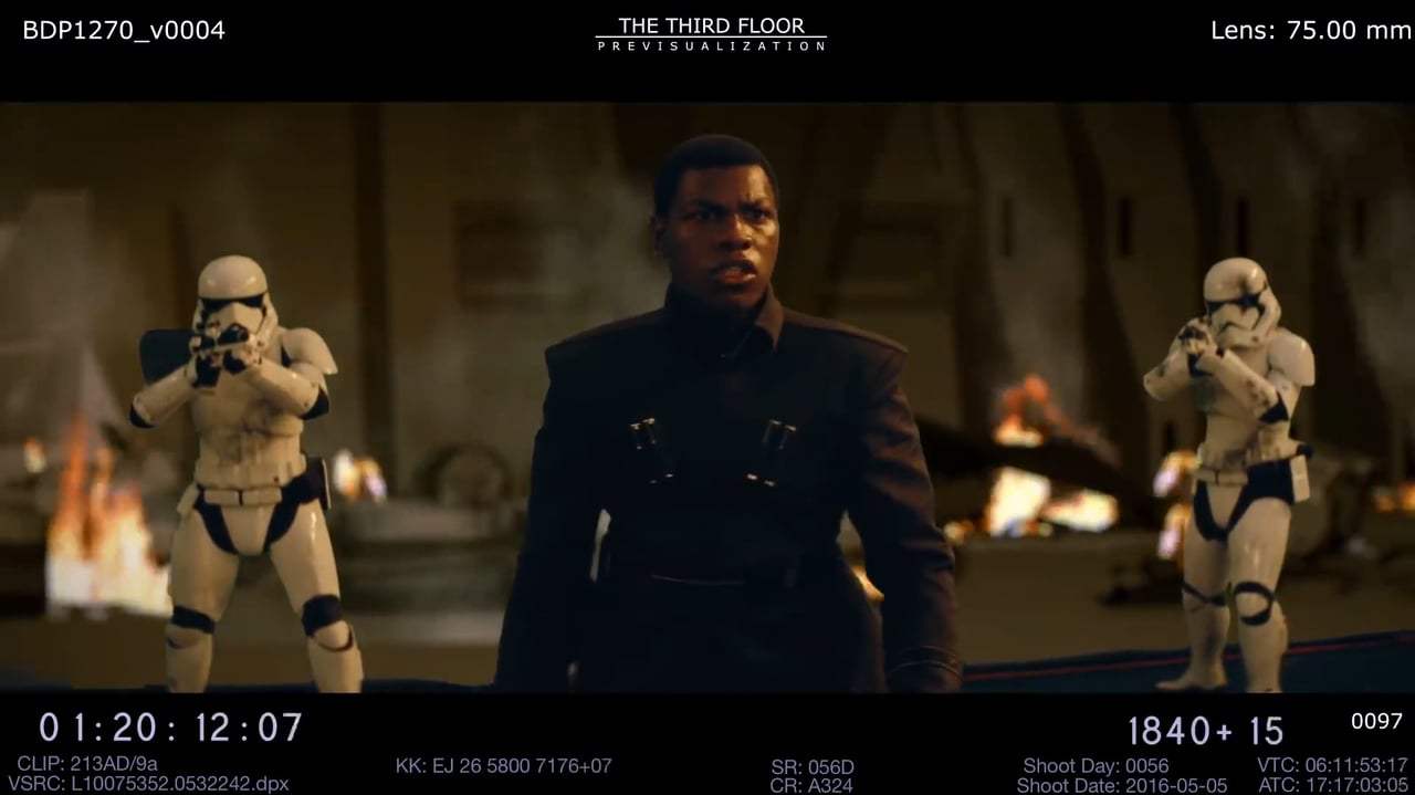 Star Wars: Episode VIII - The Last Jedi Deleted Scene - Phasma's End (2017) Screen Capture #2