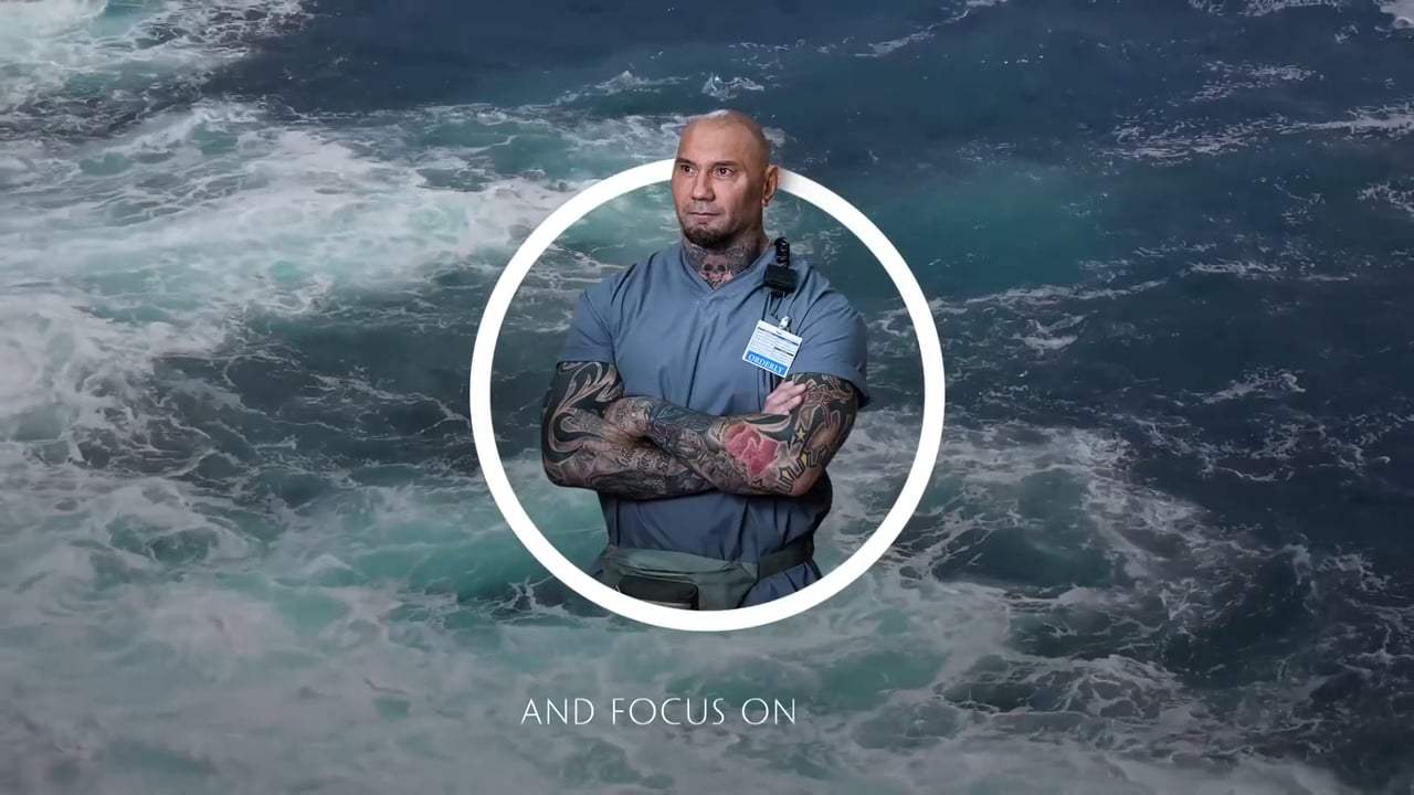 Hotel Artemis Viral - Dave Bautista's Guide to Mindful Meditation (2018) Screen Capture #3