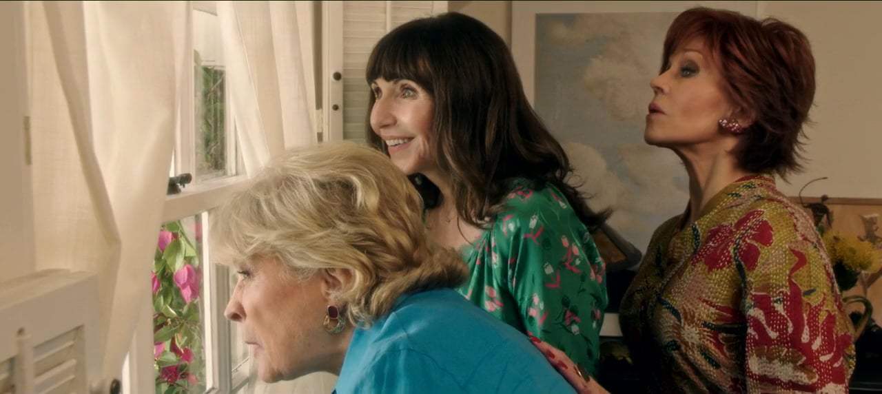 Book Club (2018) - He Brought Flowers Screen Capture #2