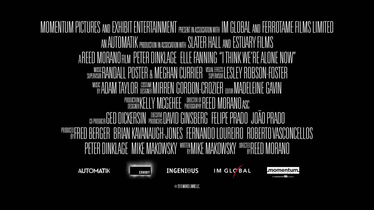 I Think We're Alone Now Teaser Trailer (2018) Screen Capture #3