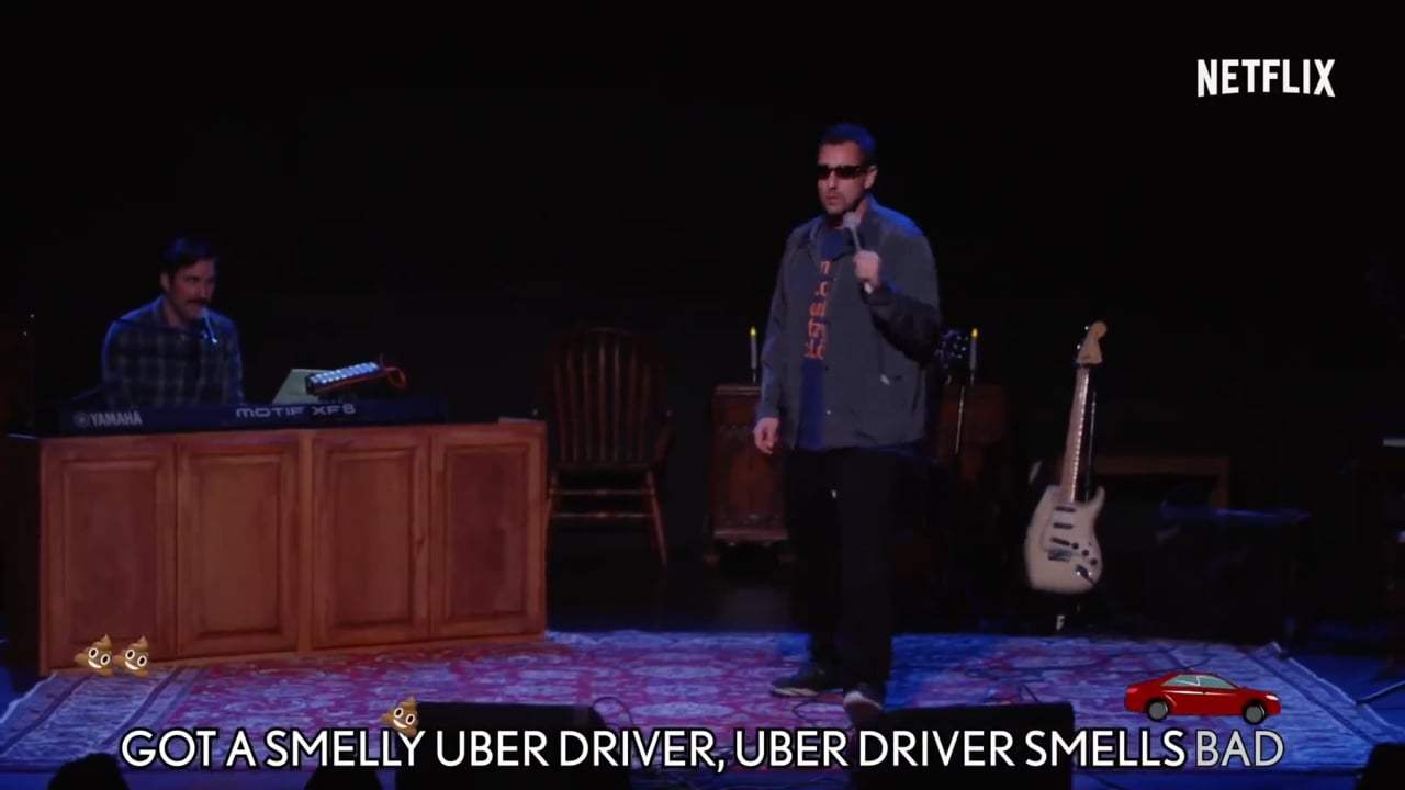 Adam Sandler: 100% Fresh (2018) - Uber Driver Screen Capture #2