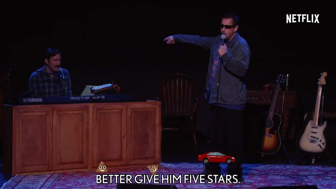 Adam Sandler: 100% Fresh (2018) - Uber Driver Screen Capture #4
