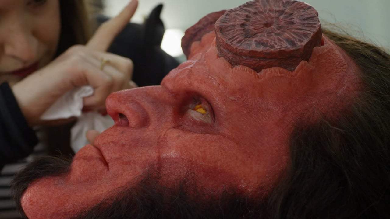 Hellboy Featurette - Becoming Hellboy (2019) Screen Capture #3