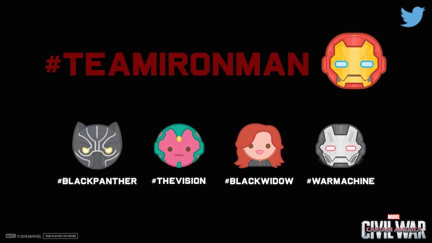 Captain America: Civil War #TeamCap