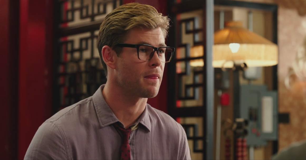 Ghostbusters Chris Hemsworth Trailer Screencap