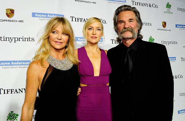 Goldie Hawn, Kate Hudson & Kurt Russell