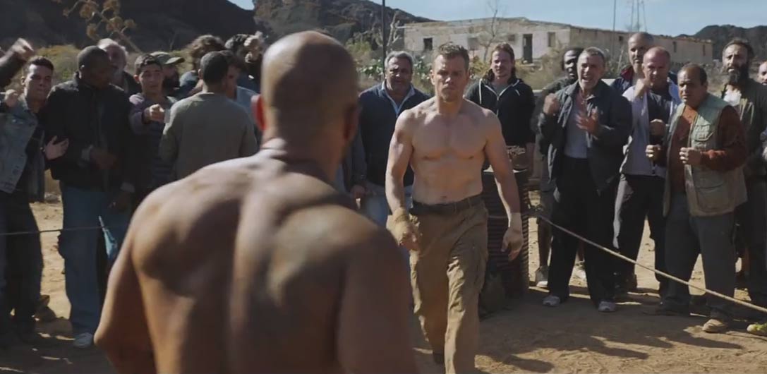 Matt Damon Ripped as Jason Bourne