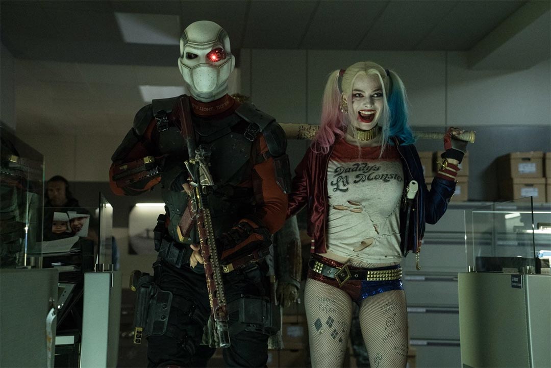Suicide Squad Hall H Trailer Screencap