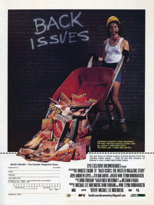 Back Issues: The Hustler Magazine Story Poster #1
