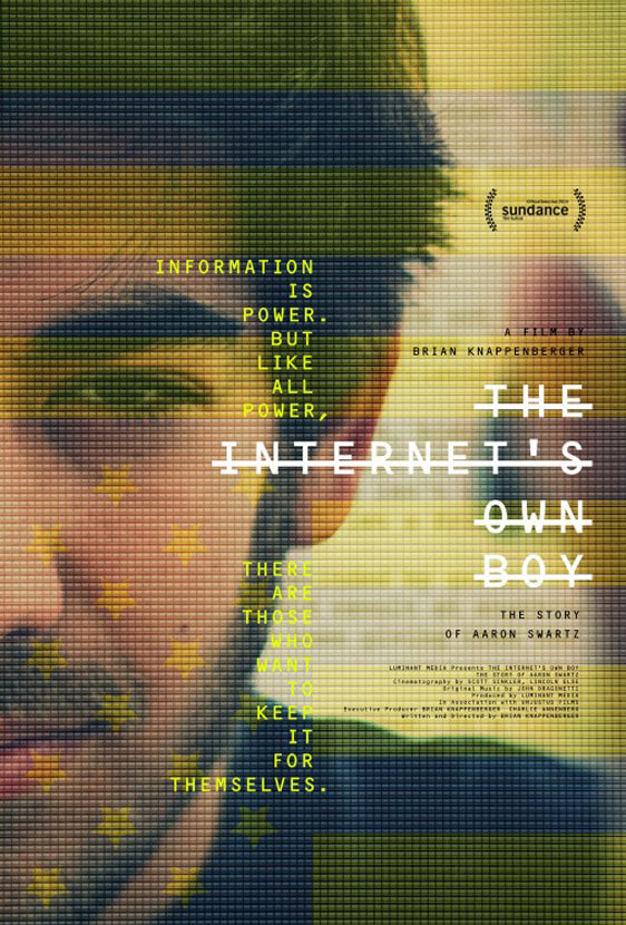 The Internet's Own Boy: The Story of Aaron Swartz Poster #1