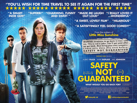 Safety Not Guaranteed Poster #3