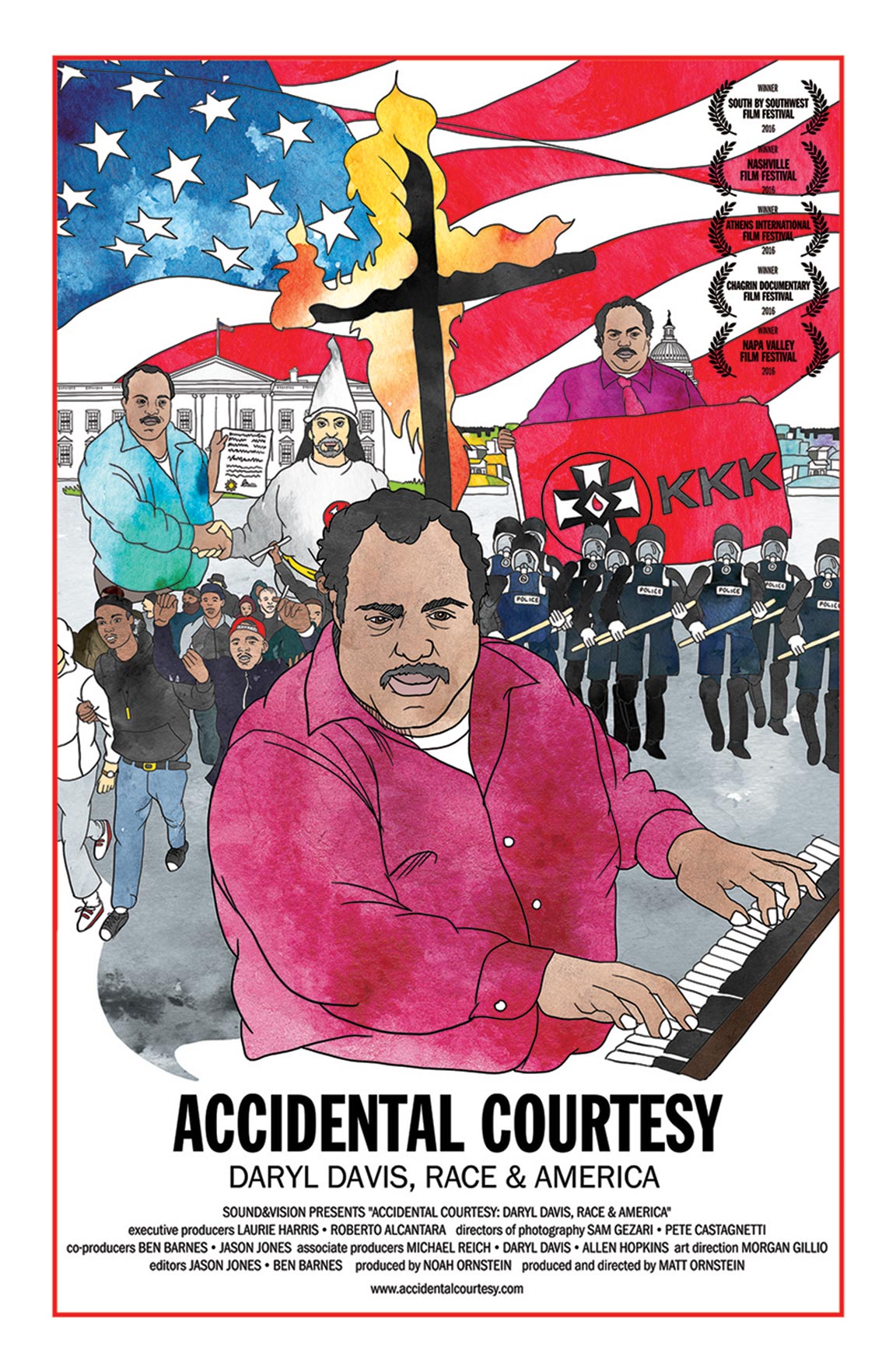 Accidental Courtesy: Daryl Davis, Race & America Poster #1
