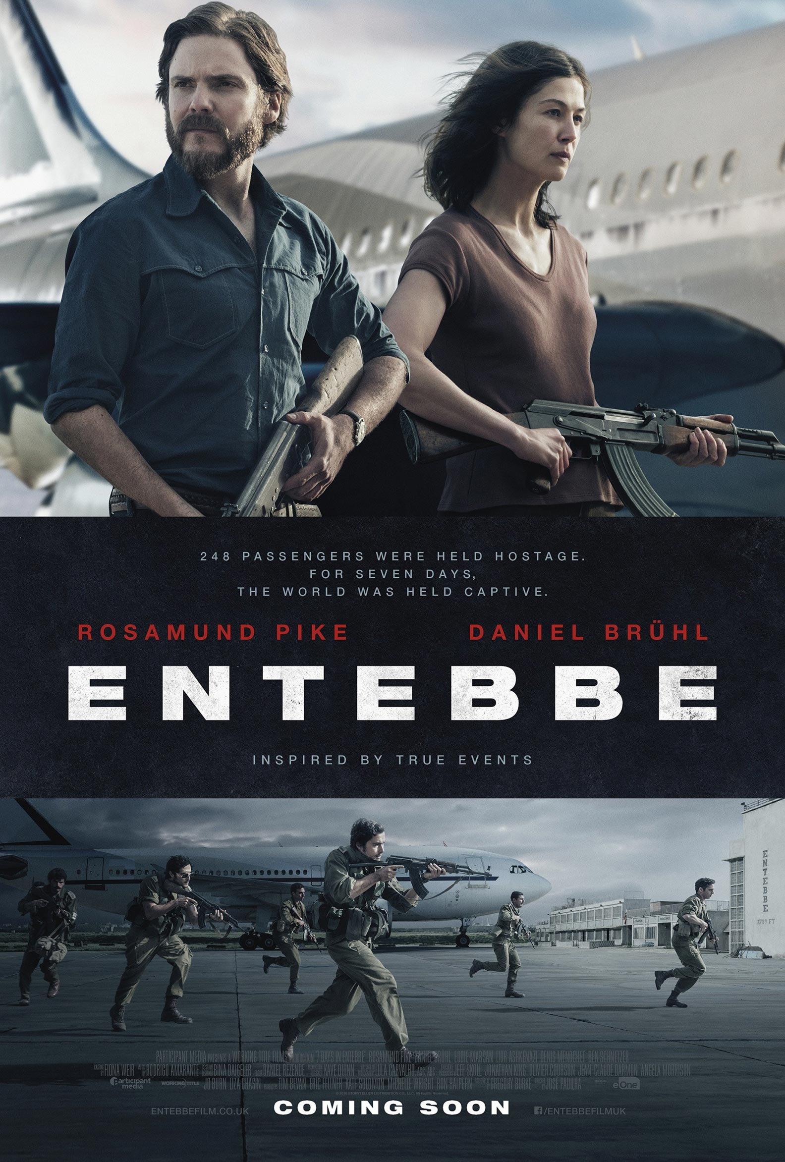 7 Days in Entebbe Poster #1