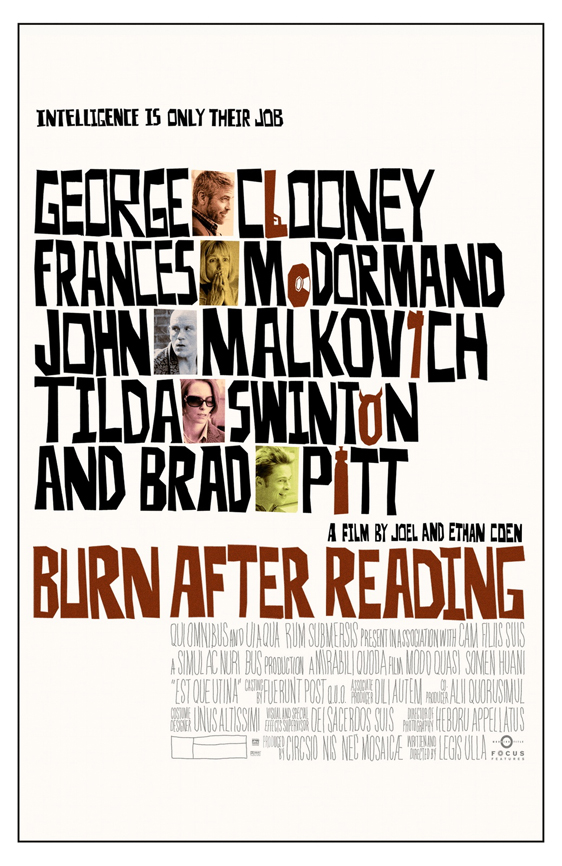 Burn After Reading Poster #2
