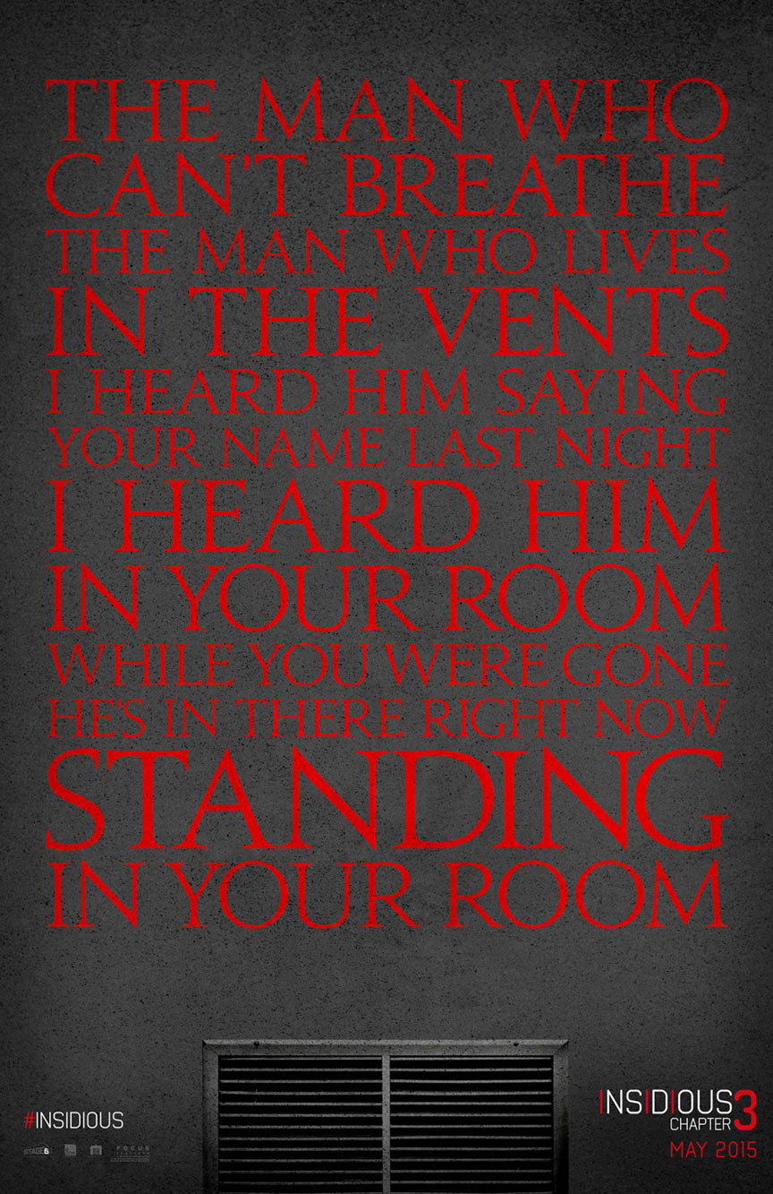 Insidious: Chapter 3 Poster #1