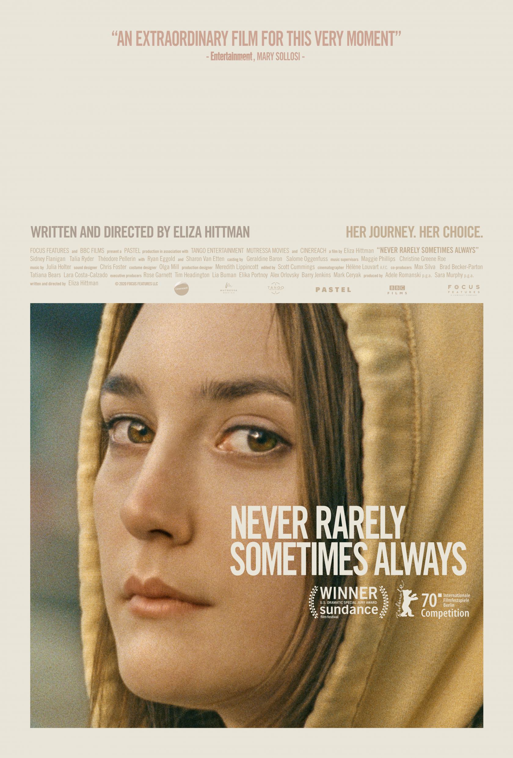 Never Rarely Sometimes Always Poster #1