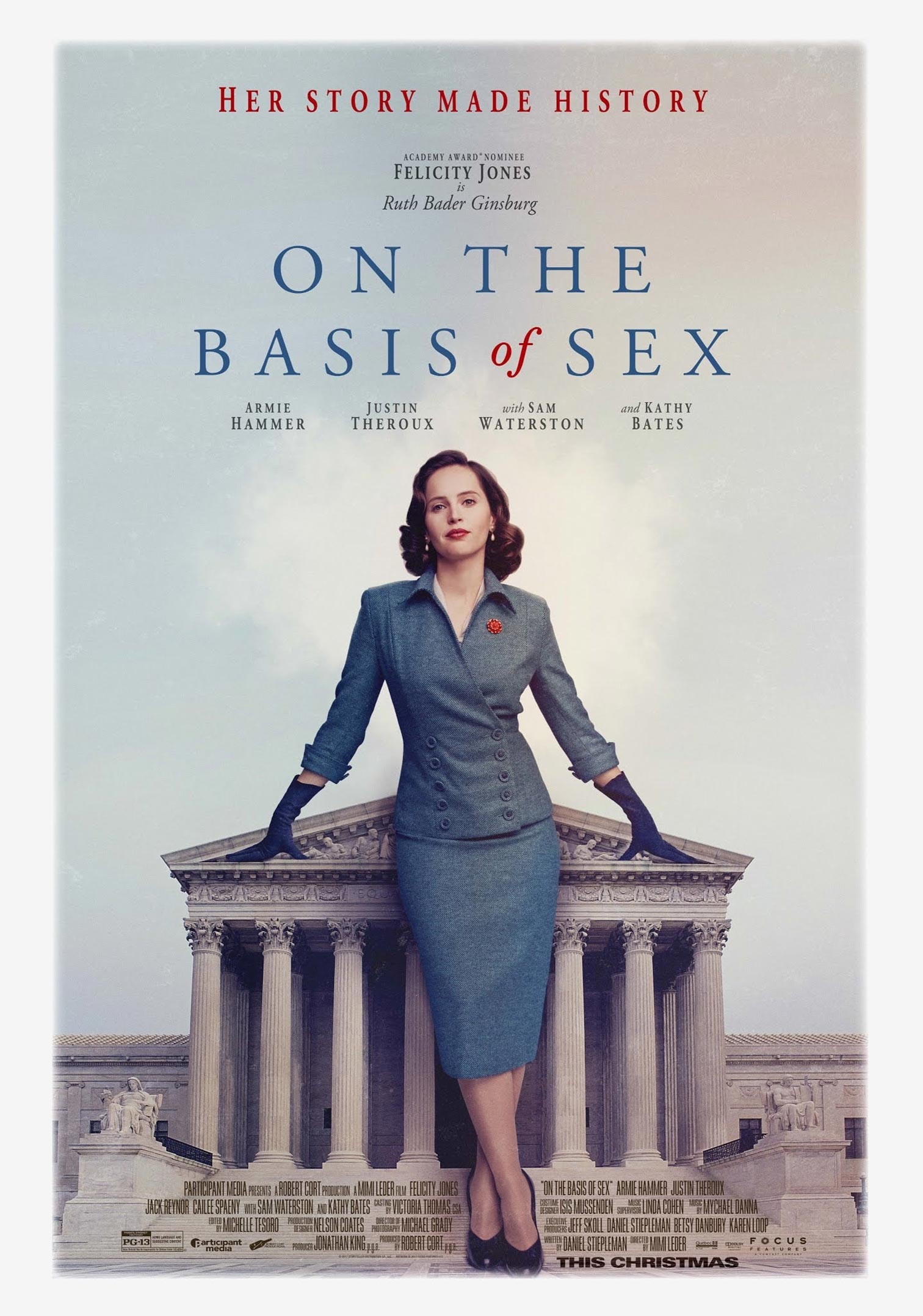 On the Basis of Sex Poster #1