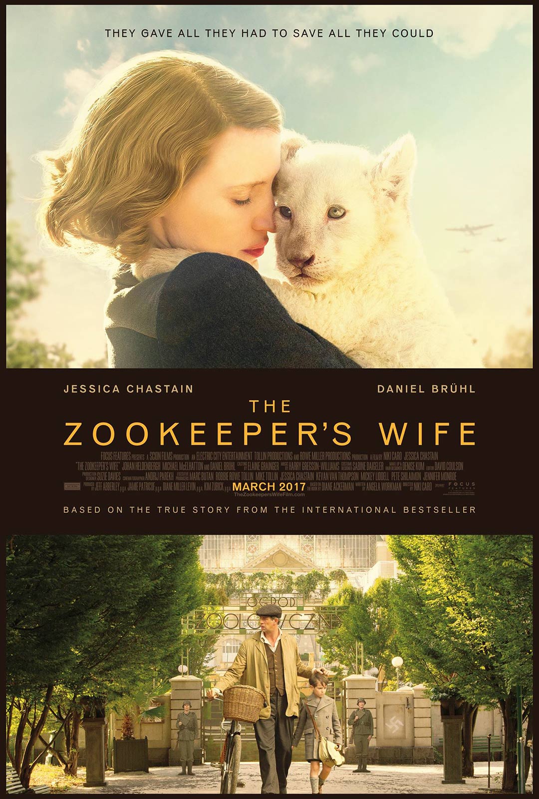 The Zookeeper's Wife Poster #1