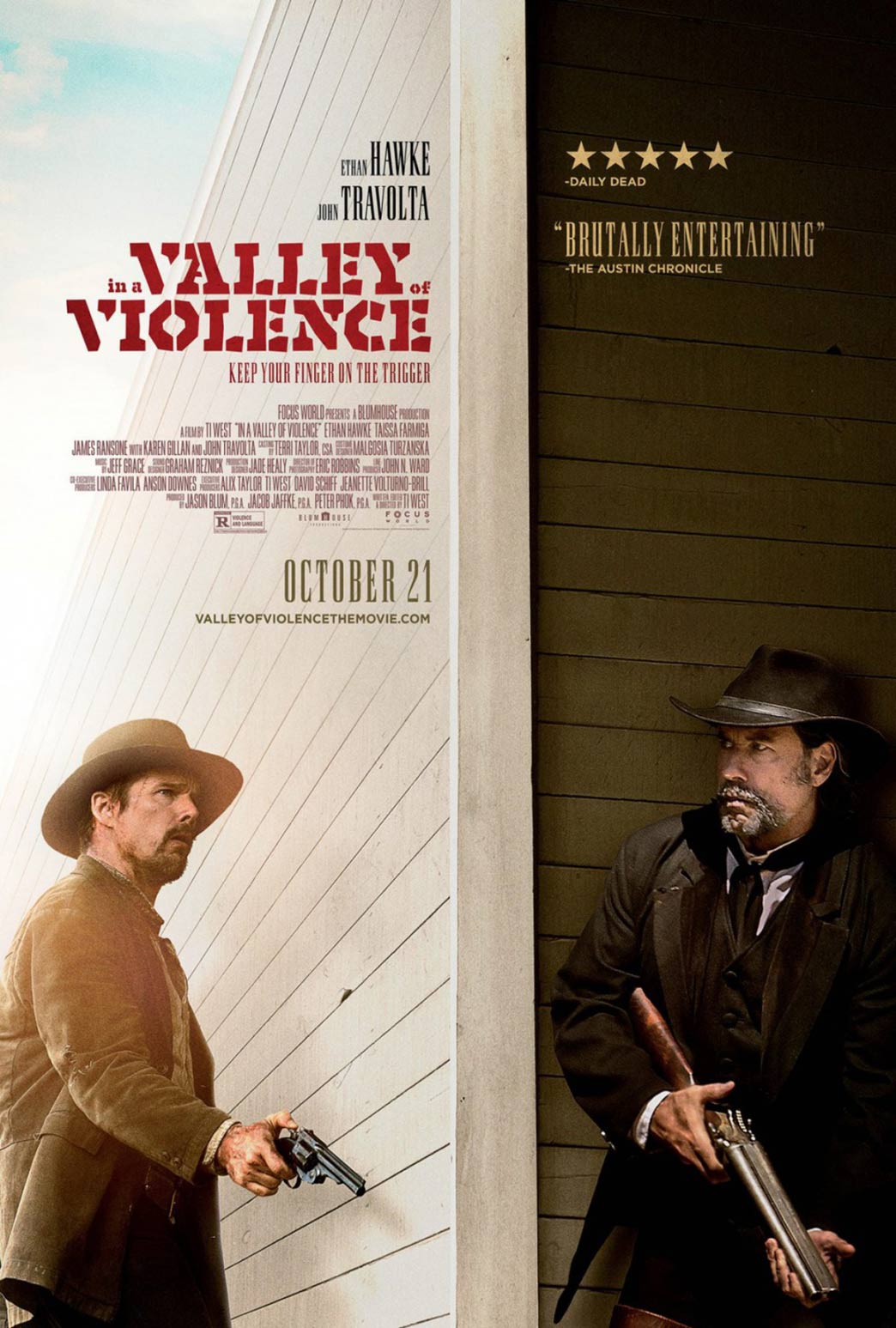 In a Valley of Violence Poster #2