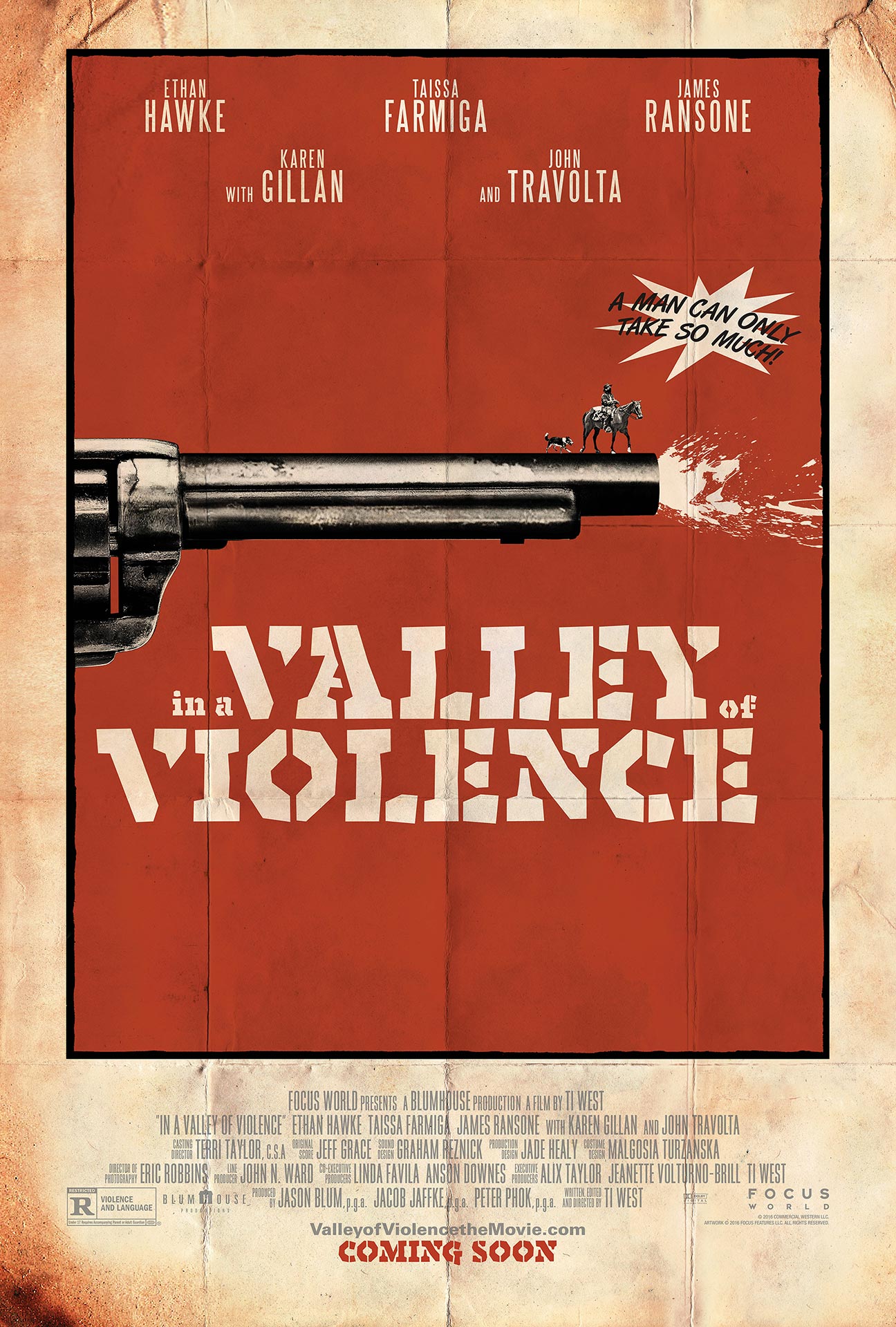In a Valley of Violence Poster #1