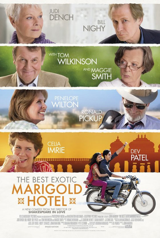 The Best Exotic Marigold Hotel Poster #2