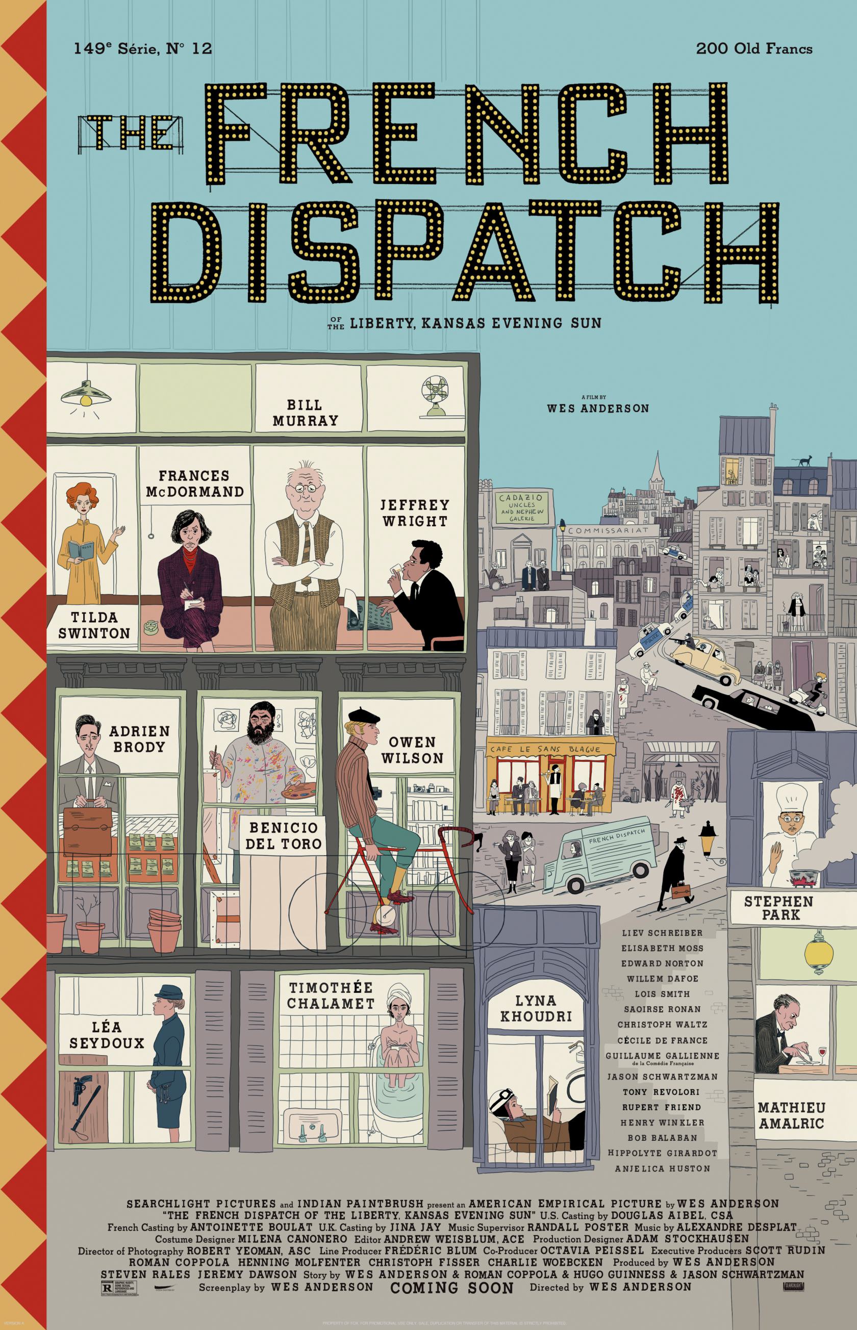 The French Dispatch Poster #1