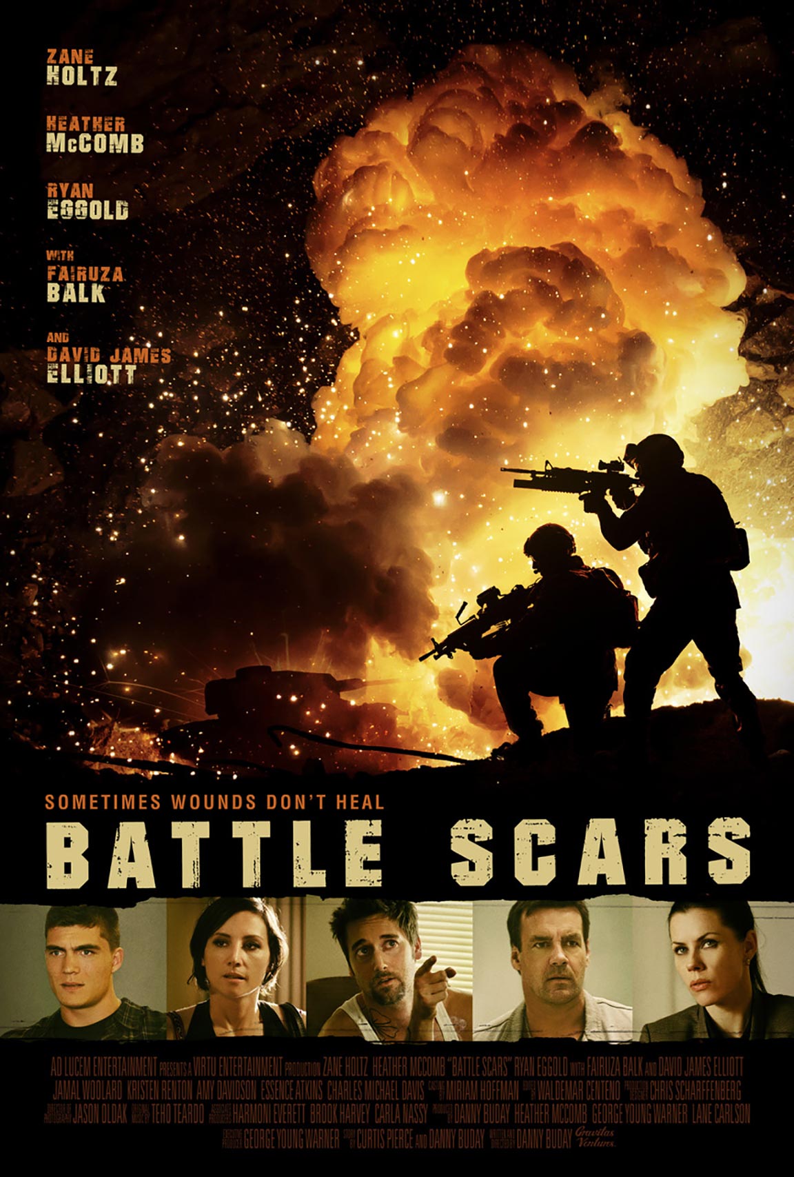 Battle Scars Poster #1