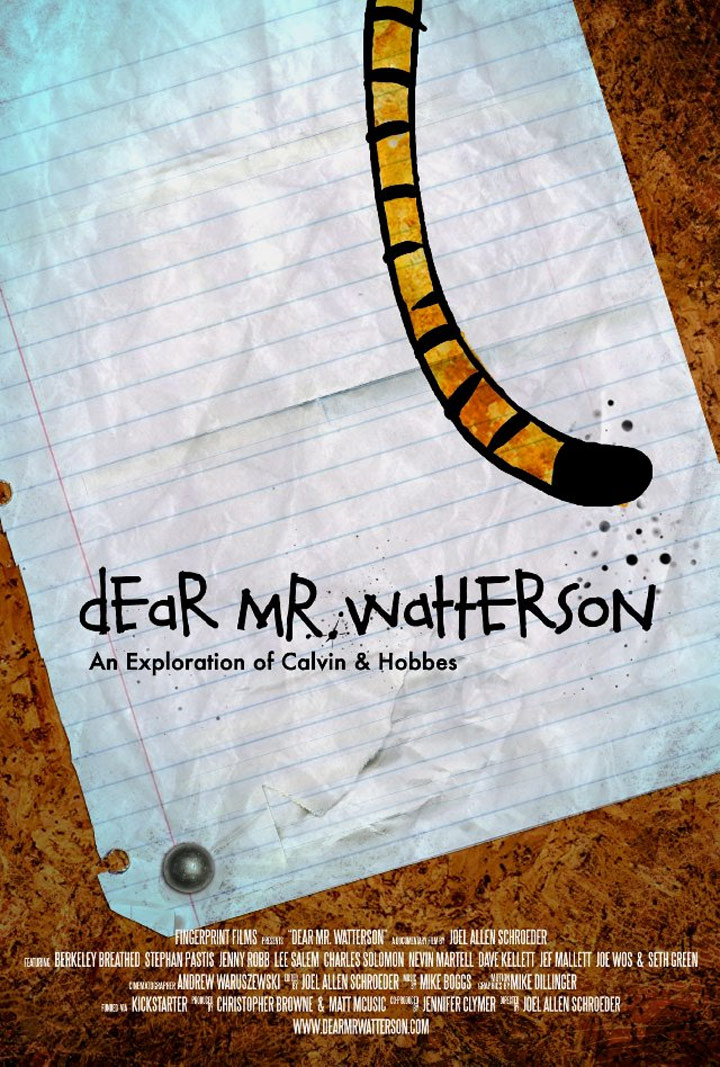 Dear Mr. Watterson Poster #1