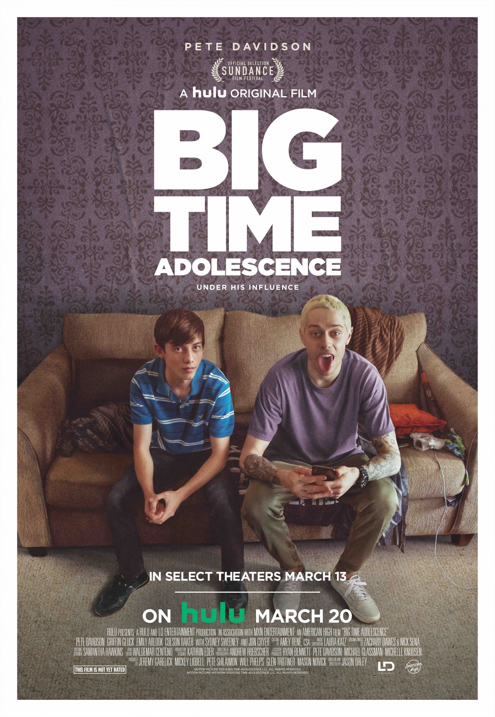 Big Time Adolescence Poster #1