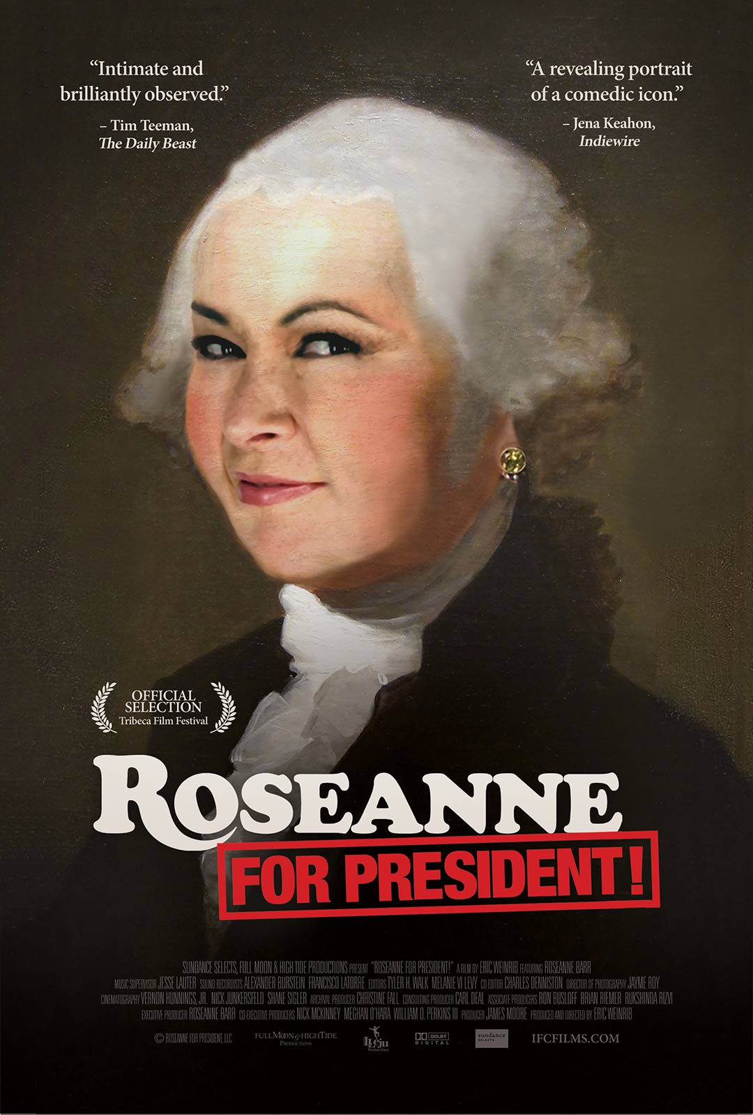 Roseanne for President! Poster #1