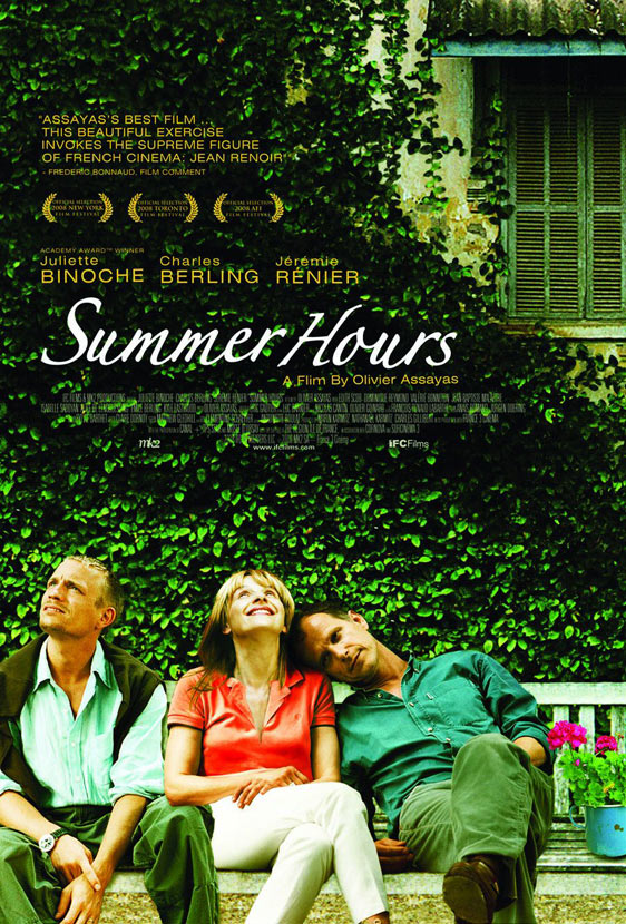 Summer Hours (L' Heure d'été) Poster #3