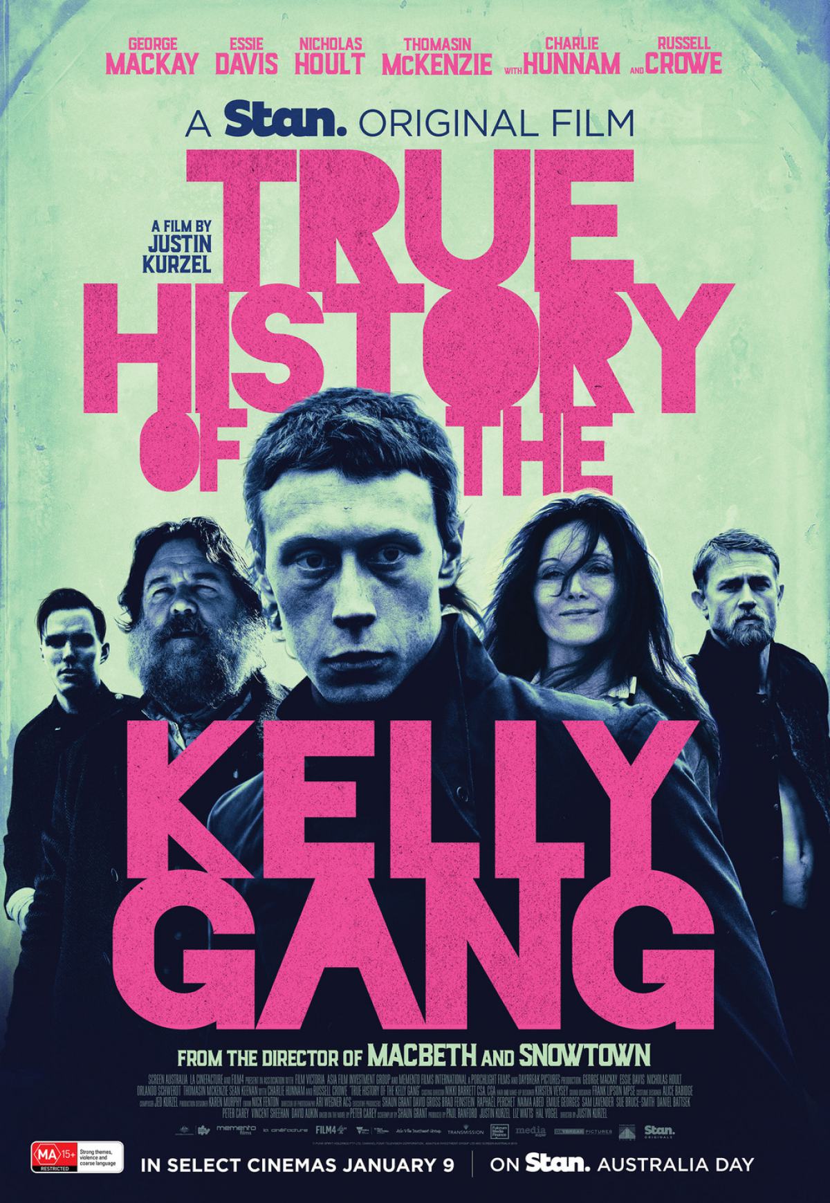 True History of the Kelly Gang Poster #1