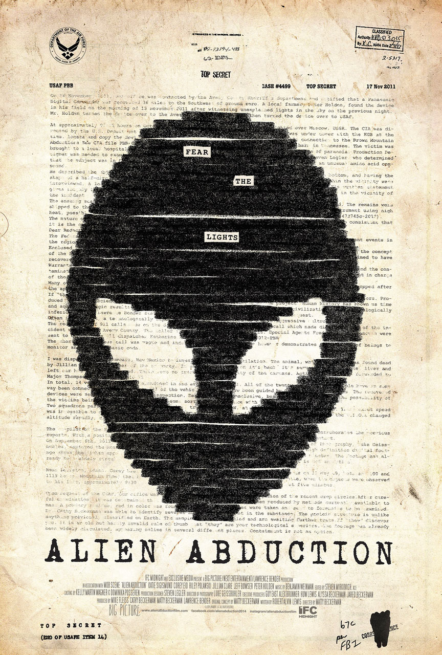 Alien Abduction Poster #1
