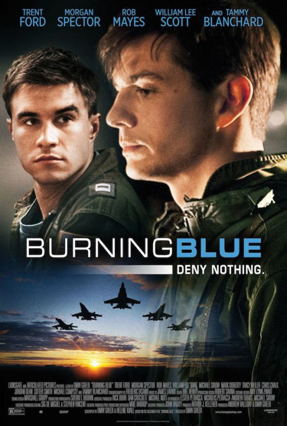 Burning Blue Poster #2